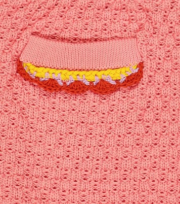 Minigonna in cotone con ricamo | Moschino Kids
