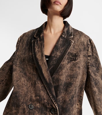 Soprabito di jeans | Miu Miu