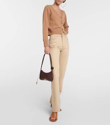 Cropped wool and cashmere cardigan | Jardin des Orangers