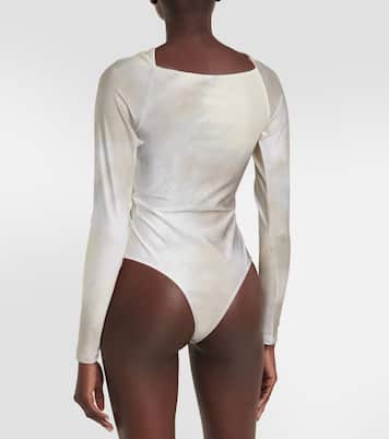 Criss-cross jersey bodysuit | Coperni