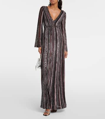 Abito lungo con paillettes | Missoni