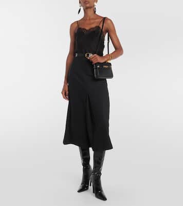 Borsa a spalla Manhattan Mini in pelle | Saint Laurent