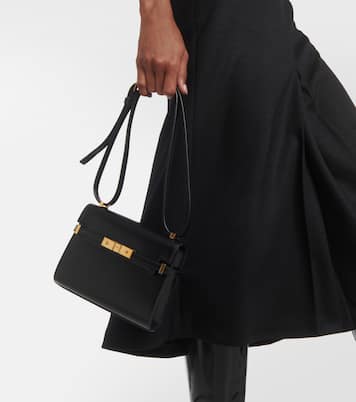 Borsa a spalla Manhattan Mini in pelle | Saint Laurent