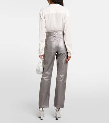 Jeans regular Daniela a vita alta | Veronica Beard