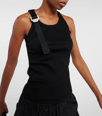 Safety Slider cotton-blend tank top | Dion Lee