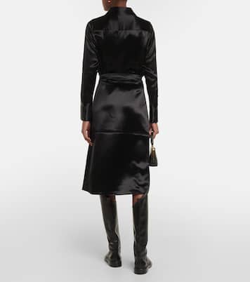 Satin wrap skirt | CO