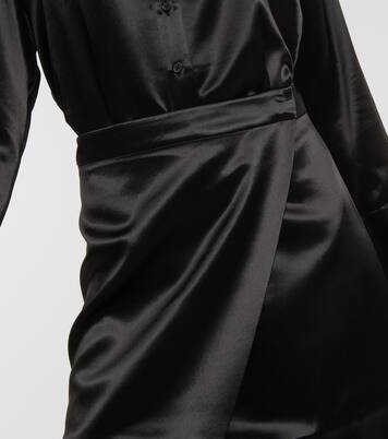 Satin wrap skirt | CO