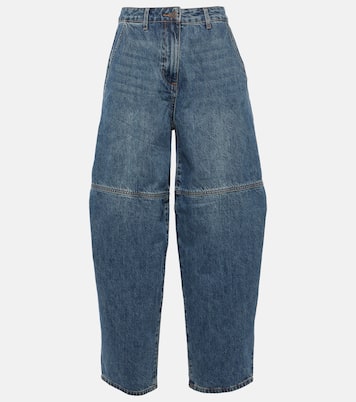 High-Rise Barrel Jeans | CO