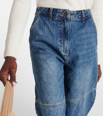High-Rise Barrel Jeans | CO