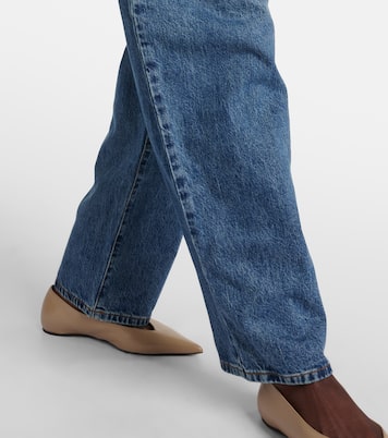 High-Rise Barrel Jeans | CO