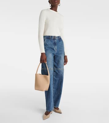 High-Rise Barrel Jeans | CO