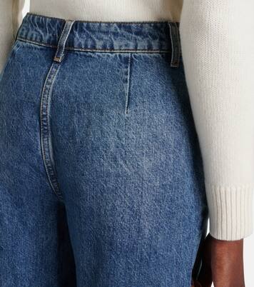 High-Rise Barrel Jeans | CO