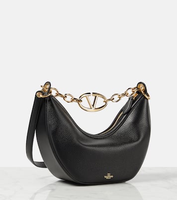 VLogo Moon Small leather shoulder bag | Valentino Garavani