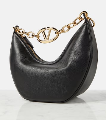  VLogo Moon Small leather shoulder bag | Valentino Garavani