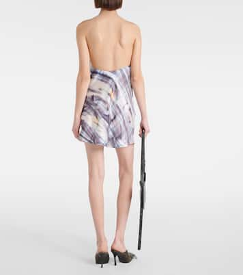 Invisible strap satin slip dress | Y/Project