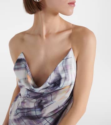 Invisible strap satin slip dress | Y/Project