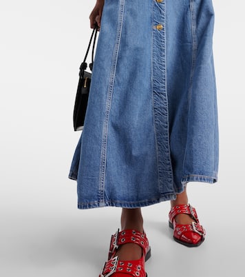 Robe longue en jean | Ganni