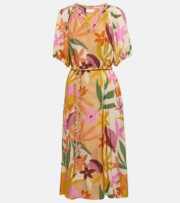 Abito midi Carol con stampa floreale | Velvet