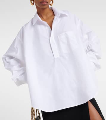 Oversize-Hemd aus Baumwollpopeline | Balenciaga