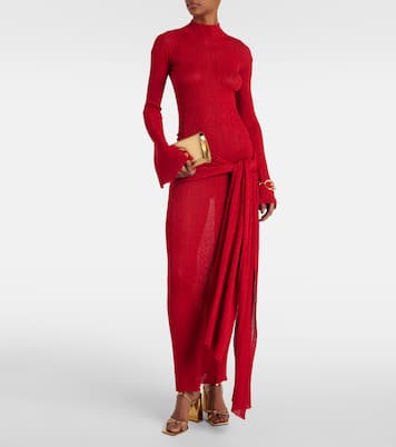 Maxikleid aus Lamé | Aya Muse