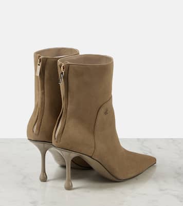 Bottines Cycas 80 en daim | Jimmy Choo