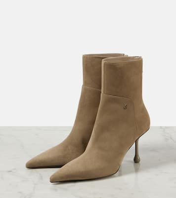 Bottines Cycas 80 en daim | Jimmy Choo