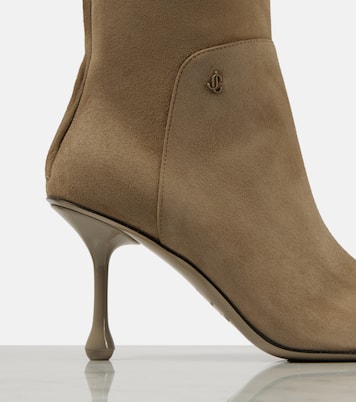 Bottines Cycas 80 en daim | Jimmy Choo