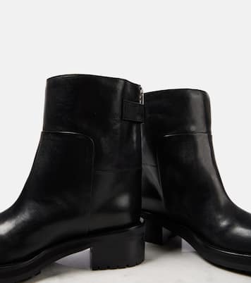 Ankle Boots Brooklyn 50 aus Leder | Jimmy Choo