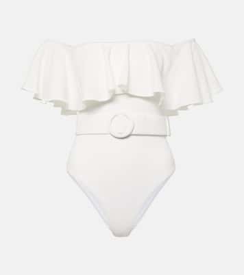 Chantal ruffled swimsuit | Alexandra Miro