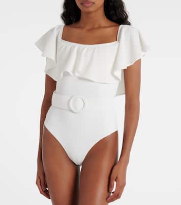 Chantal ruffled swimsuit | Alexandra Miro