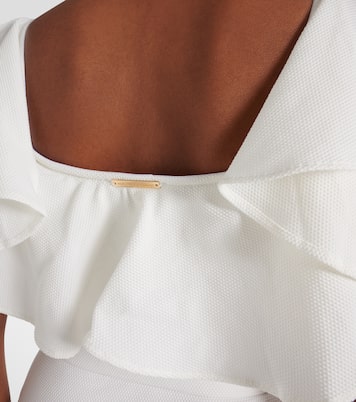 Chantal ruffled swimsuit | Alexandra Miro