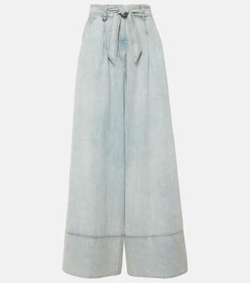 Jeans a vita alta a gamba larga | Zimmermann
