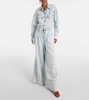Jeans a vita alta a gamba larga | Zimmermann