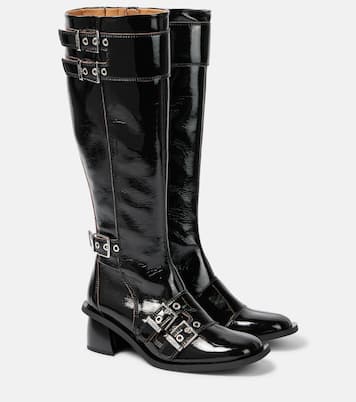 Bottes Feminine en cuir synthétique | Ganni