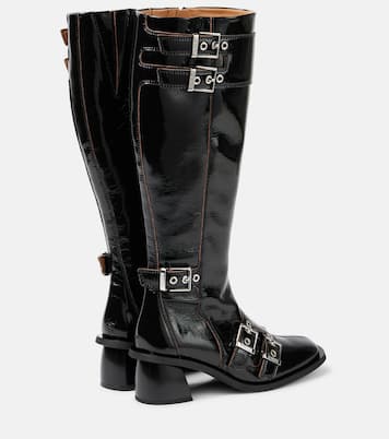 Bottes Feminine en cuir synthétique | Ganni