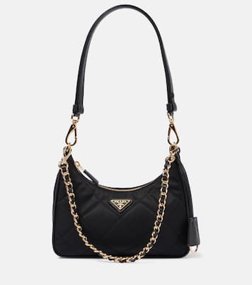 Prada nylon top handle bag online
