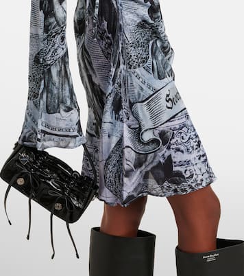 Printed wrap dress | Acne Studios