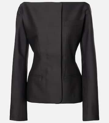 La Veste Spalla wool and silk jacket | Jacquemus