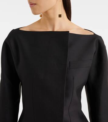 La Veste Spalla wool and silk jacket | Jacquemus
