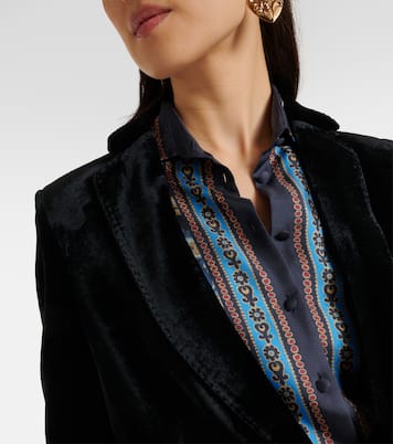 Velvet blazer | Etro