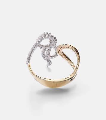 Bracciale Golden Strada in oro 18kt con diamanti | Yeprem