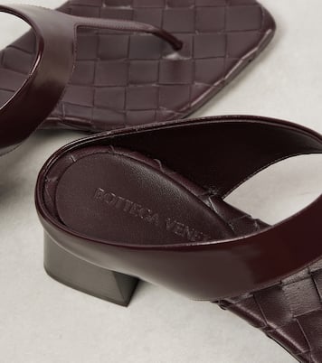 Marella 45 leather thong sandals | Bottega Veneta