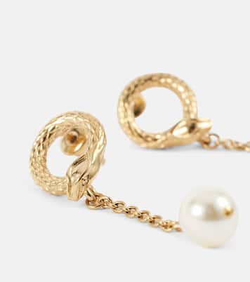 Ohrringe Chloé Snake mit Zierperlen | Chloé