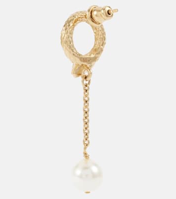 Ohrringe Chloé Snake mit Zierperlen | Chloé