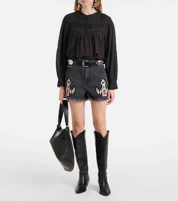 Top Plalia en coton mélangé | Marant Etoile