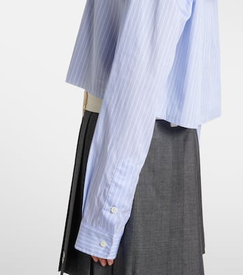 Cropped-Hemd aus Baumwolle | Miu Miu