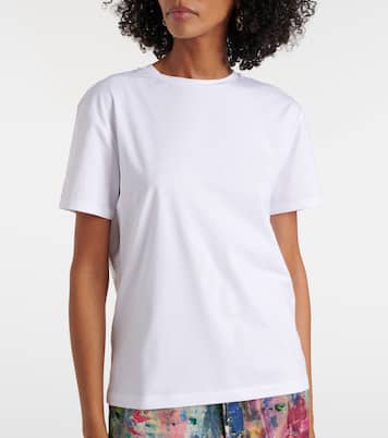 T-shirt Face in jersey di misto cotone | Acne Studios
