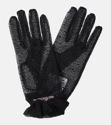 Gants VLogo Signature en tulle | Valentino