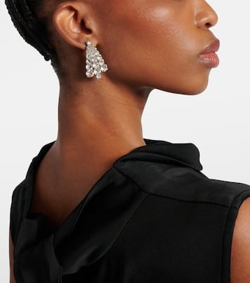 Orecchini con cristalli | Jil Sander