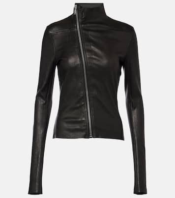 Giacca Gary in pelle e cotone | Rick Owens